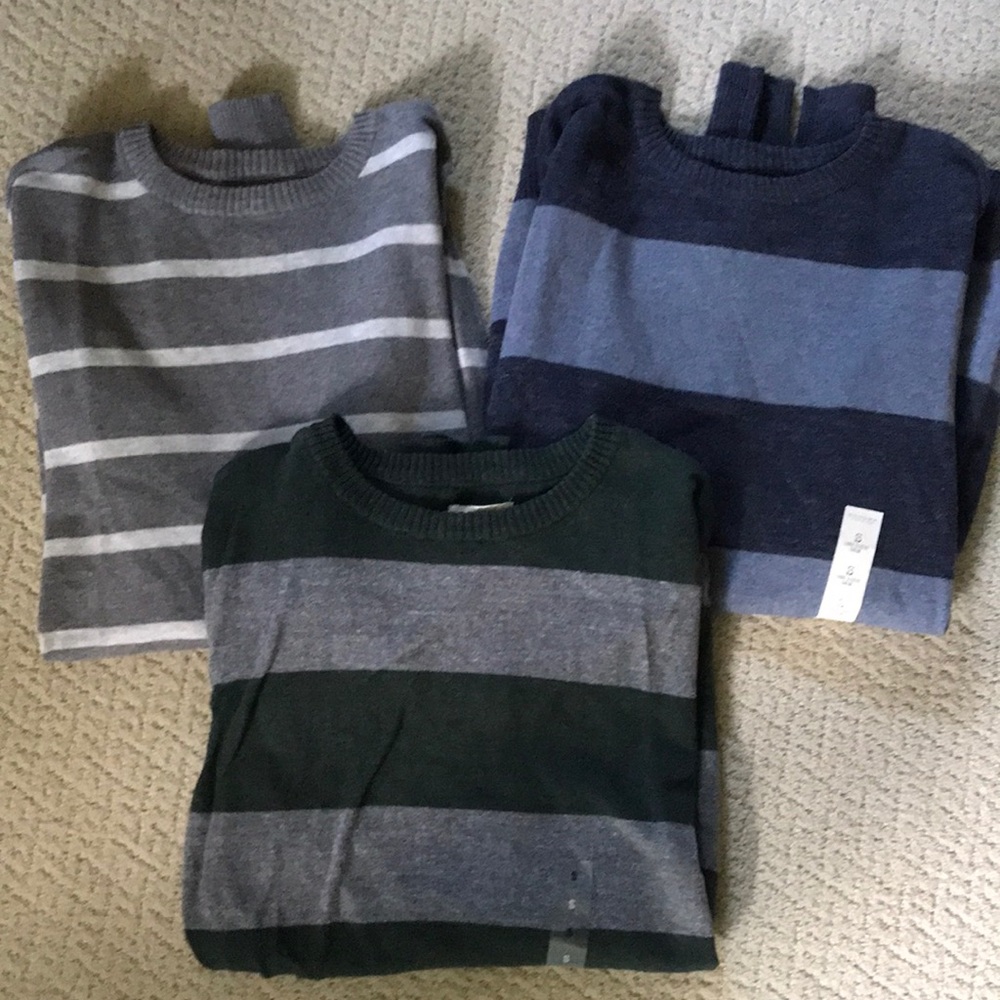 NWT’s Sonoma long sleeve cotton sweater bundle!